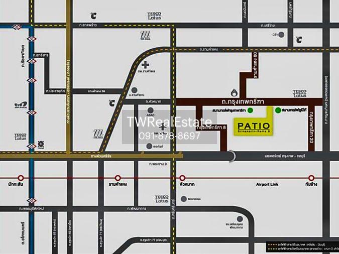 รูป ขายด่วน ราคาดีมาก ทาวน์โฮม 3 ชั้น รีโนเวทใหม่ PATIO ศรีนครินทร์–พระราม 9 ทำเลกรุงเทพกรีฑา - รูปที่ 38/38