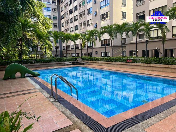 รูป ✅คอนโดห้องมุมชั้นบนสุด เฟอร์ครบ ใกล้สาทร สีลม✅ Lumpini Place Narathiwas 24 ลุมพินี เพลส นราธิวาส 24 - รูปที่ 18/18