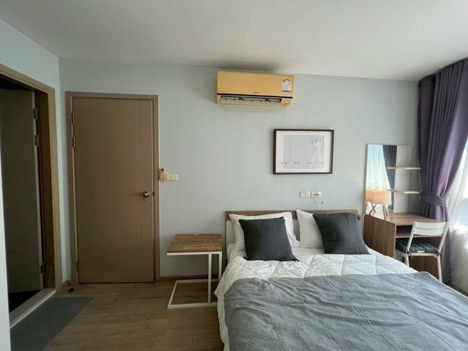 picture Condo for rent at ELIO Sukhumvit 64, near BTS Punnawithi station. Pool view. Ready to move in. - 27/32