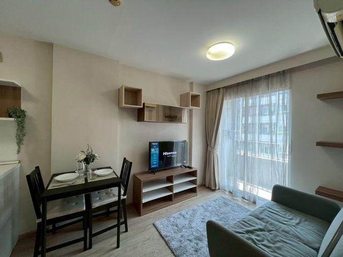 picture Condo for rent at ELIO Sukhumvit 64, near BTS Punnawithi station. Pool view. Ready to move in. - 15/32