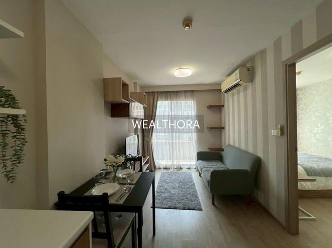 picture Condo for rent at ELIO Sukhumvit 64, near BTS Punnawithi station. Pool view. Ready to move in. - 2/32
