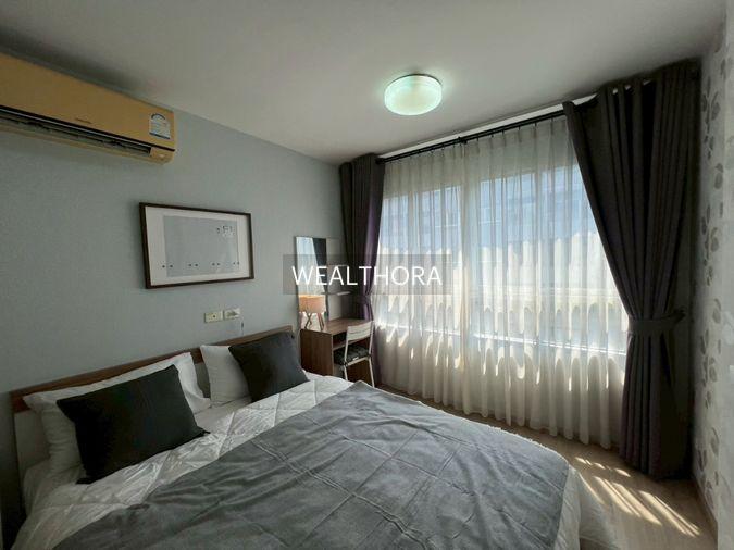 picture Condo for rent at ELIO Sukhumvit 64, near BTS Punnawithi station. Pool view. Ready to move in. - 28/32