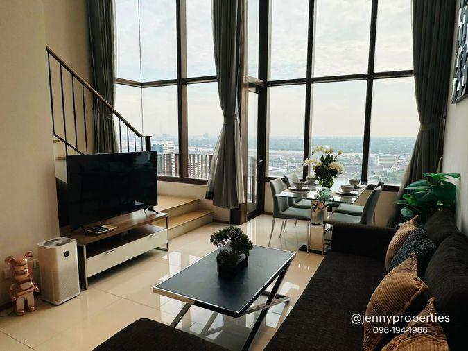 รูป Duplex ห้องกว้าง The Emporio Place วิวโค้งน้ำ ใกล้ EmQuartier ✨ - รูปที่ 2/13
