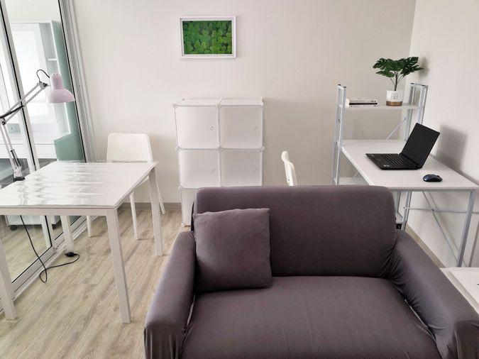 รูป ห้องจริง✨เช่าคอนโด สัญญา 1 ปี✨🛋️🛌 เดอะ คริสตัล บลิส แอท รัตนาธิเบศร์ - รูปที่ 3/10