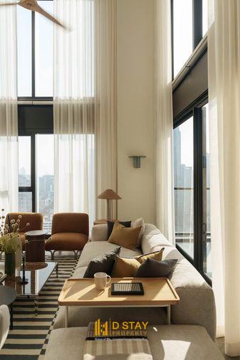 รูป 💎 ให้เช่า The Lofts Silom ห้อง Duplex เพดานสูง ใจกลางสีลม ใกล้ BTS | Code DS2502 Line @Dstay - รูปที่ 4/18