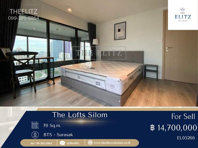 รูป ✨ ที่สุดของความมีสไตล์ The Lofts Silom คอนโด Rare Item ใจกลางเมือง วิวสวย สเปคดีเกินราคา 💲 - รูปที่ 1/8