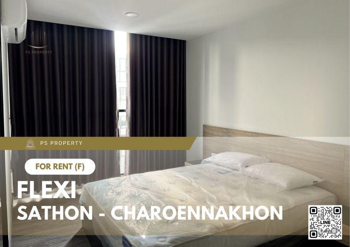 รูป ให้เช่า ✨ Flexi Sathon - Charoennakhon ✨ เฟอร์นิเจอร์ และ เครื่องใช้ไฟฟ้าครบ ใกล้ BTS กรุงธนฯ - รูปที่ 1/11