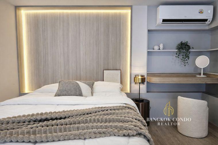รูป 🍀🍀 Beautiful Room🌸 ให้เช่า📌 ไนท์บริดจ์ สเปซ สุขุมวิท-พระราม 4 (Line: @rent2022) BTS พระโขนง พร้อมเข้าอยู่ 🔖A10880 - รูปที่ 3/14