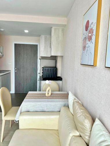 รูป ห้องจริง✨เช่าคอนโด สัญญา 1 ปี✨🛋️🛌Metro Luxe Riverfront รัตนาธิเบศร์ - รูปที่ 4/13