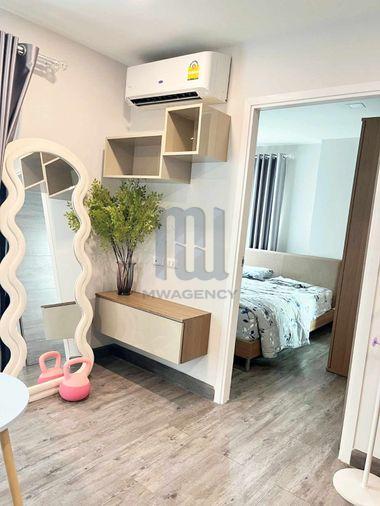รูป ห้องจริง✨เช่าคอนโด สัญญา 1 ปี✨🛋️🛌เดอะ ไนน์ คอนโด ปิ่นเกล้า-จรัญ - รูปที่ 2/9