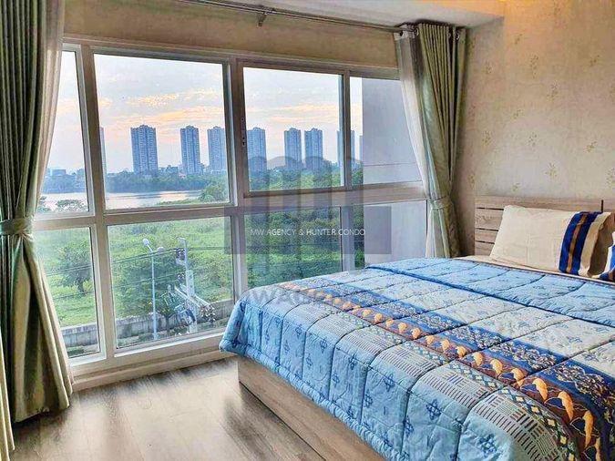 รูป ห้องจริง✨เช่าคอนโด สัญญา 1 ปี✨🛋️🛌ดับเบิ้ล เลค คอนโดมิเนียม - รูปที่ 2/11