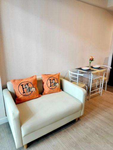 รูป ห้องจริง✨เช่าคอนโด สัญญา 1 ปี✨🛋️🛌เมโทร ลักซ์ ริเวอร์ฟรอนท์ รัตนาธิเบศร์ - รูปที่ 2/16