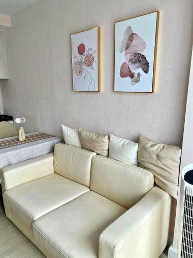รูป ห้องจริง✨เช่าคอนโด สัญญา 1 ปี✨🛋️🛌Metro Luxe Riverfront รัตนาธิเบศร์ - รูปที่ 3/13