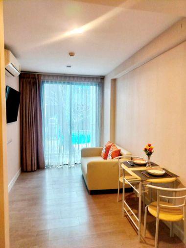 รูป ห้องจริง✨เช่าคอนโด สัญญา 1 ปี✨🛋️🛌เมโทร ลักซ์ ริเวอร์ฟรอนท์ รัตนาธิเบศร์ - รูปที่ 1/16