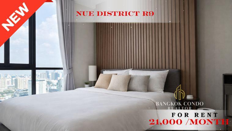 รูป 🍀🍀 Free Wifi 500/500 Special Offer🔥ให้เช่า📌 นิว ดิสทริค อาร์ 9 (Line: @rent2022) MRT พระราม9 พร้อมเข้าอยู่ 🔖10879 - รูปที่ 1/22