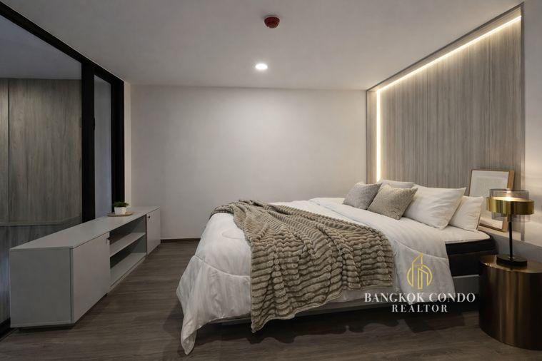 รูป 🍀🍀 Beautiful Room🌸 ให้เช่า📌 ไนท์บริดจ์ สเปซ สุขุมวิท-พระราม 4 (Line: @rent2022) BTS พระโขนง พร้อมเข้าอยู่ 🔖A10880 - รูปที่ 5/14