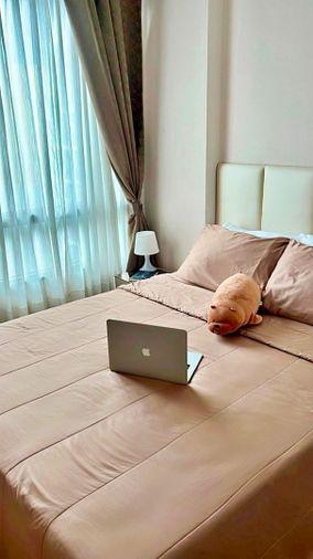 รูป ห้องจริง✨เช่าคอนโด สัญญา 1 ปี✨🛋️🛌Metro Luxe Riverfront รัตนาธิเบศร์ - รูปที่ 9/13