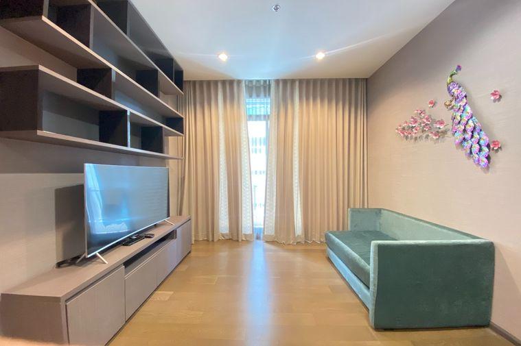 รูป 🔥เช่าด่วน !! The Diplomat Sathorn, 2 ห้องนอน, 2 ห้องน้ำ, ห้องไซส์ใหญ่, ห้องทิศตะวันออก, ทำเลดี !!🔥Code C20221201642 แต่งครบ, พร้อมเข้าอยู่ 📣📣 - รูปที่ 2/8