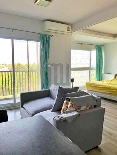 รูป ห้องจริง✨เช่าคอนโด สัญญา 1 ปี✨🛋️🛌ดับเบิ้ล เลค คอนโดมิเนียม - รูปที่ 1/9