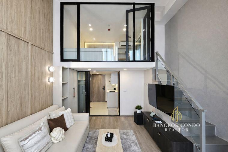 รูป 🍀🍀 Beautiful Room🌸 ให้เช่า📌 ไนท์บริดจ์ สเปซ สุขุมวิท-พระราม 4 (Line: @rent2022) BTS พระโขนง พร้อมเข้าอยู่ 🔖A10880 - รูปที่ 12/14