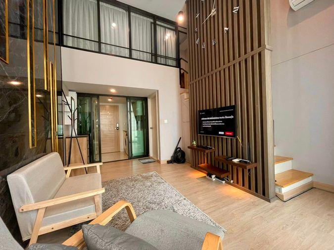 รูป ห้องจริง✨เช่าคอนโด สัญญา 1 ปี✨🛋️🛌Knightsbridge Duplex Tiwanon - รูปที่ 1/14