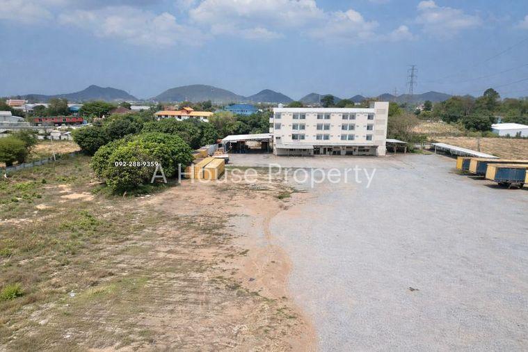 รูป ปล่อยเช่าที่ดินพร้อมอาคารสำนักงาน ทำเลทอง เหมาะทำธุรกิจโลจิสติกส์ - รูปที่ 4/20