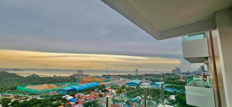 รูป ขายคอนโดศรีราชา ซี ฮิลล์ ห้องสวย หัวมุม ชั้นสูง วิวสวย  - รูปที่ 13/15