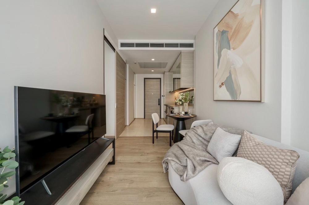 รูป 🔥 ขายด่วน !! The Crest Park Residences, 1 ห้องนอน, 1 ห้องน้ำ, ห้องทิศตะวันออก, ชั้นสูง 33++ !!🔥Code C20250100028 แต่งครบ, ราคาพิเศษ!!📣📣 - รูปที่ 1/7