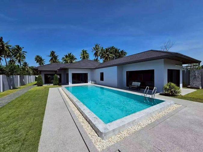 picture Luxury Pool Villa for Rent in Pattaya – 4 Bedrooms | Private Pool | Baan Pattaya 6 - 1/10