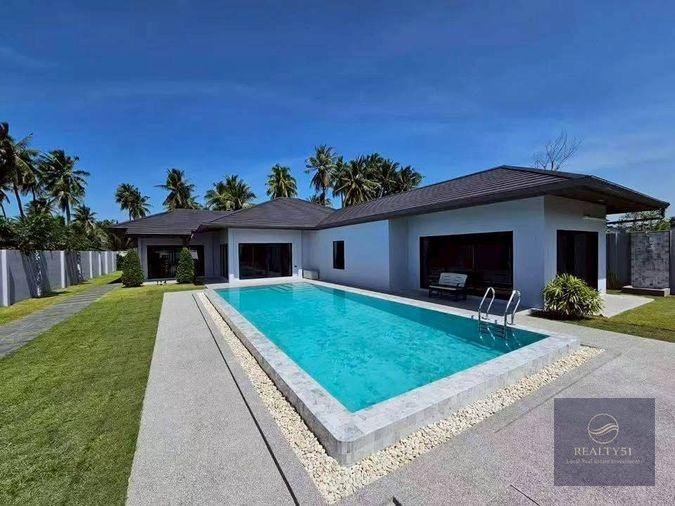 picture Luxury Pool Villa for Rent in Pattaya – 4 Bedrooms | Private Pool | Baan Pattaya 6 - 1/10