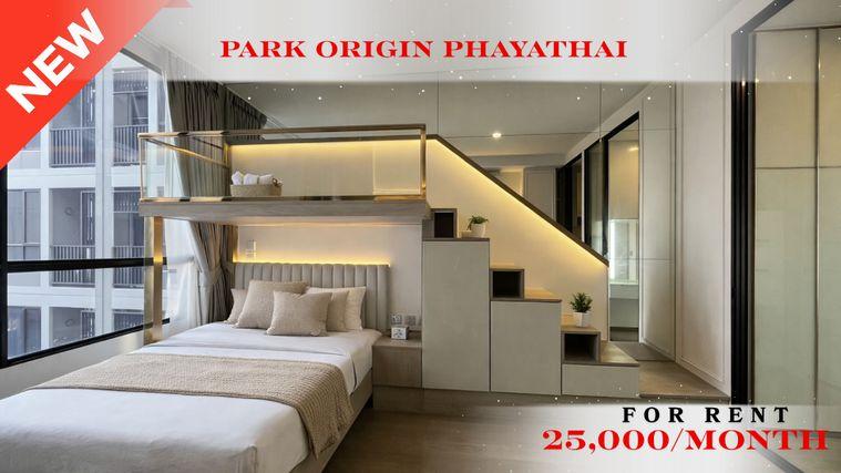 รูป 🍀🍀 Fully furnished💝 ให้เช่า📌 พาร์ค ออริจิ้น พญาไท (Line: @rent2022)BTS พญาไท พร้อมเข้าอยู่ 🔖A10924 - รูปที่ 1/13