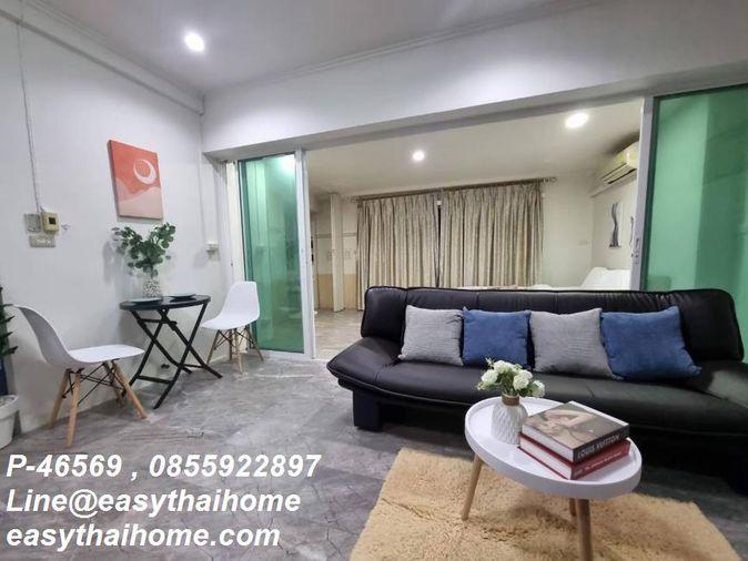 รูป P-46569 ห้องกว้าง 64 ตร.ม.! สายลมคอนโดเทล (1 นอน) เดินเพียง 300 ม. ถึง BTS สำโรง [12,000] | จ.สมุทรปราการ | Line Id @easythaihome | 085-592-2897 - รูปที่ 9/31