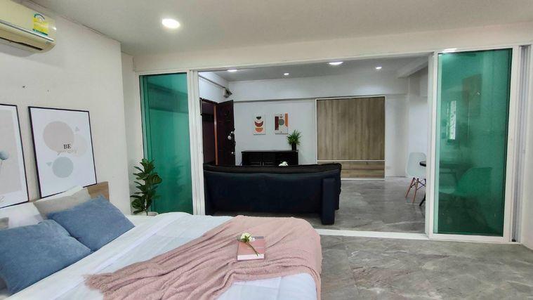 รูป P-46569 ห้องกว้าง 64 ตร.ม.! สายลมคอนโดเทล (1 นอน) เดินเพียง 300 ม. ถึง BTS สำโรง [12,000] | จ.สมุทรปราการ | Line Id @easythaihome | 085-592-2897 - รูปที่ 2/31