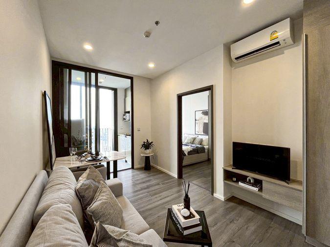 picture ✅ 40th-floor condo with open panoramic view, north-facing rare unit in the project ✅ Whizdom Essence Sukhumvit 101 @ True Digital Park  - 1/13