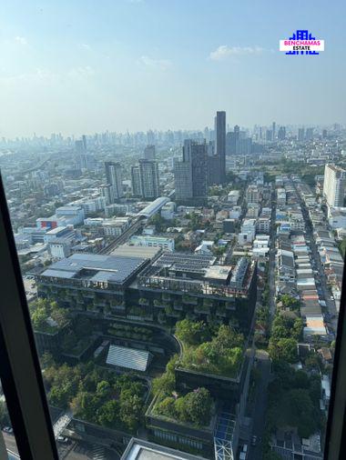 picture ✅ 40th-floor condo with open panoramic view, north-facing rare unit in the project ✅ Whizdom Essence Sukhumvit 101 @ True Digital Park - 12/13
