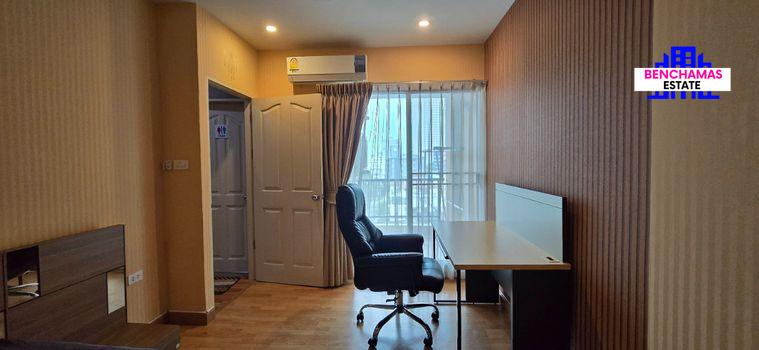 รูป ✅ ห้องใหญ่ 45.28 ตร.ม. ชั้นบนสุด เฟอร์ครบ พร้อมอยู่ ทำเลดี ✅ Supalai City Resort Ratchada-Huai Khwang (ศุภาลัย ซิตี้รีสอร์ท รัชดา-ห้วยขวาง) - รูปที่ 4/11