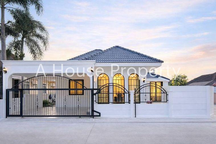 รูป ขายบ้านเดี่ยว หมู่บ้าน PMC Home พัทยา ทำเลดี เข้าออกสะดวก พร้อมอยู่ - รูปที่ 1/20