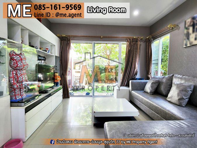 รูป ขายบ้านเดี่ยวหลังมุม ภัสสร เพรสทีจ พัฒนาการ 38 Built-in ครบพร้อมอยู่ ใกล้พระโขนง และ BTS อ่อนนุช โทร064-954-9619 (BH17-45) - รูปที่ 2/12