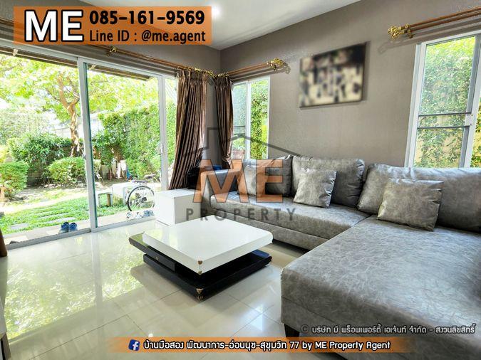 รูป ขายบ้านเดี่ยวหลังมุม ภัสสร เพรสทีจ พัฒนาการ 38 Built-in ครบพร้อมอยู่ ใกล้พระโขนง และ BTS อ่อนนุช โทร064-954-9619 (BH17-45) - รูปที่ 3/12