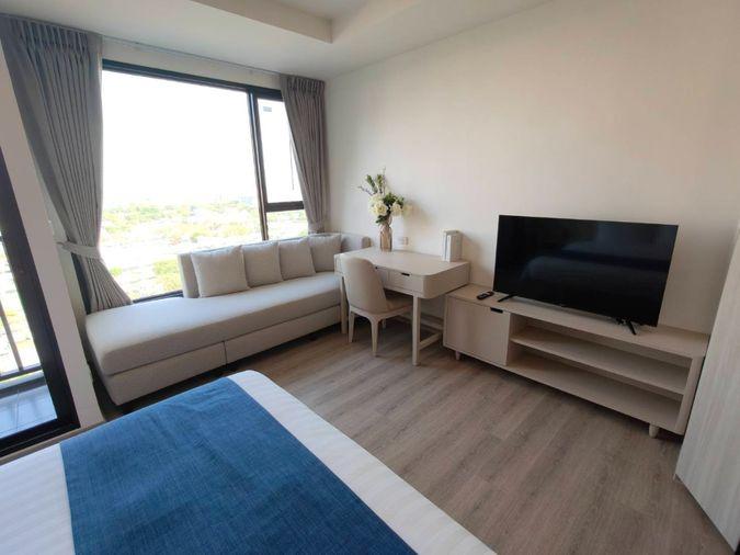 picture ✨Special Promotion! Condo Opening!! (Limited Time Offer) Origin Place Bangna (Next to MRT Sri Eiam Rent only 10,000 THB/month  - 4/11