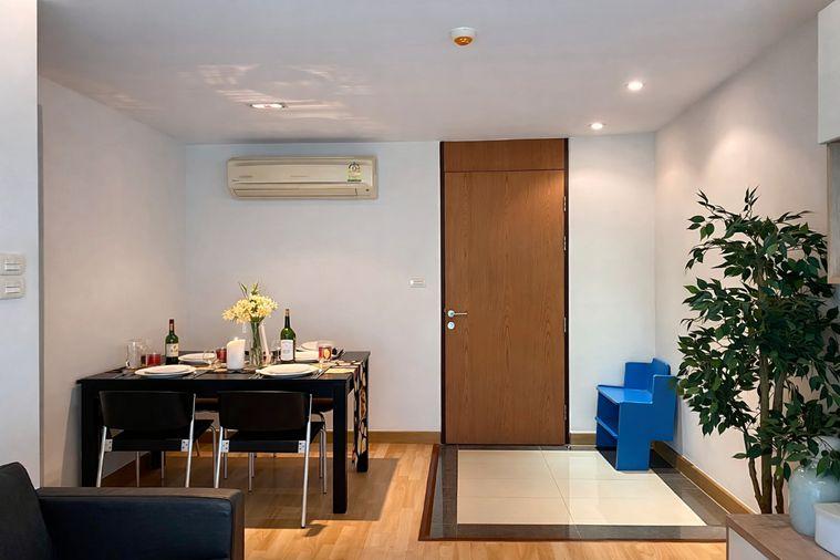 picture 🍀🍀🍀 Modern Room 💙 For Rent  📍 Residence 52 🚆 Near On Nut BTS Station  (Line: @rent2022) ✨Ready to move in  🔖 PC: A10386 - 7/11