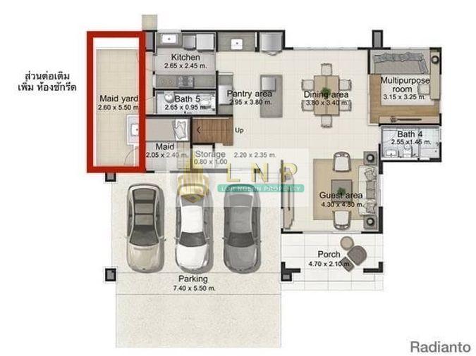 รูป 🏠 ให้เช่าบ้าน : Nantawan Ramintra - Paholyothin 50 (นันทวัน รามอินทรา - พหลโยธิน 50) รหัสทรัพย์ | 📌LNP-H892 - รูปที่ 41/42