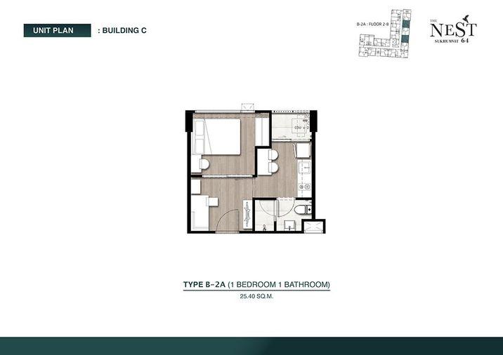 รูป ขายคอนโดถูกที่สุดในโครงการ The Nest Sukhumvit 64 (Phase 2) ใกล้ BTS เดินทางสะดวก ทำเลดี พระโขนง - รูปที่ 11/11
