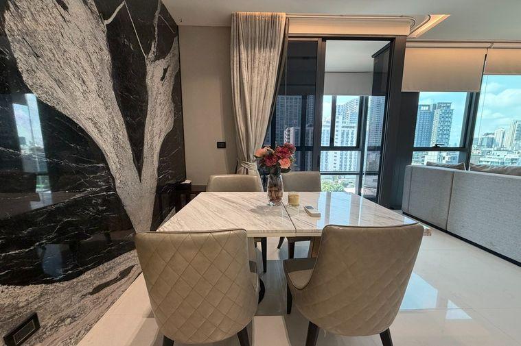 รูป 🔥ขายด่วน !! ทำเลทอง, The Bangkok Thonglor, 2 ห้องนอน, 2 ห้องน้ำ, ห้องมุม, ชั้นสูง !!🔥Code C20230102777 แต่งครบ, ราคาพิเศษ!!📣📣 - รูปที่ 6/32