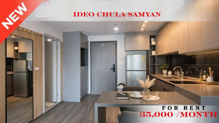 picture 🍀🍀 Fully Furnished 💝 📌 For Rent: Ideo Chula – Samyan 🚇 Near MRT Sam Yan( Line: @rent2022) ✨ Ready to move in ✨  Property Code: A10962  - 1/8