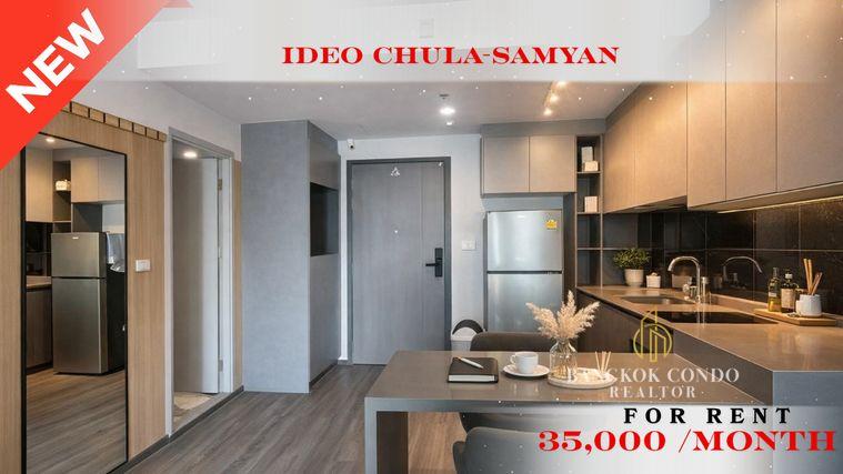 picture 🍀🍀 Fully Furnished 💝 📌 For Rent: Ideo Chula – Samyan 🚇 Near MRT Sam Yan( Line: @rent2022) ✨ Ready to move in ✨ Property Code: A10962 - 1/8
