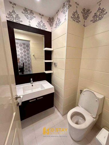 รูป Best Price 💗 ให้เช่า Q House Sathorn ห้องสวยมาก ชั้นสูง วิวเมือง ตกแต่ครบพร้อมเข้าอยู่ | Code DS2118 Line : @Dstay - รูปที่ 5/6