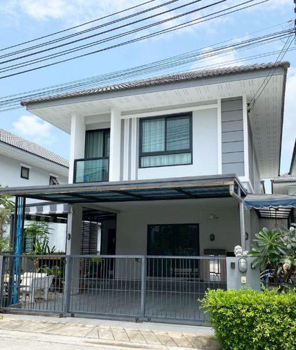 รูป ขายบ้านแฝด หมู่บ้านมณีรินทร์ไพรเวซี่ หนองขาม ศรีราชา ทำเลดี - รูปที่ 1/19