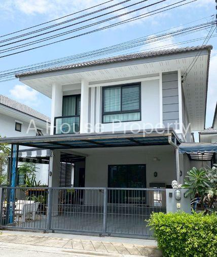 รูป ขายบ้านแฝด หมู่บ้านมณีรินทร์ไพรเวซี่ หนองขาม ศรีราชา ทำเลดี - รูปที่ 1/19