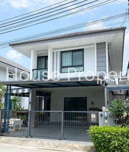 รูป ขายบ้านแฝด หมู่บ้านมณีรินทร์ไพรเวซี่ หนองขาม ศรีราชา ทำเลดี - รูปที่ 1/19